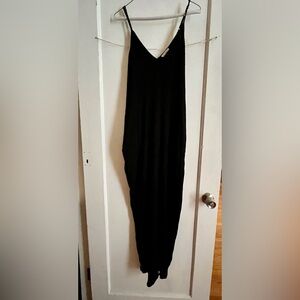 Lovestitch Black Ankle Length Dress, Size S/M